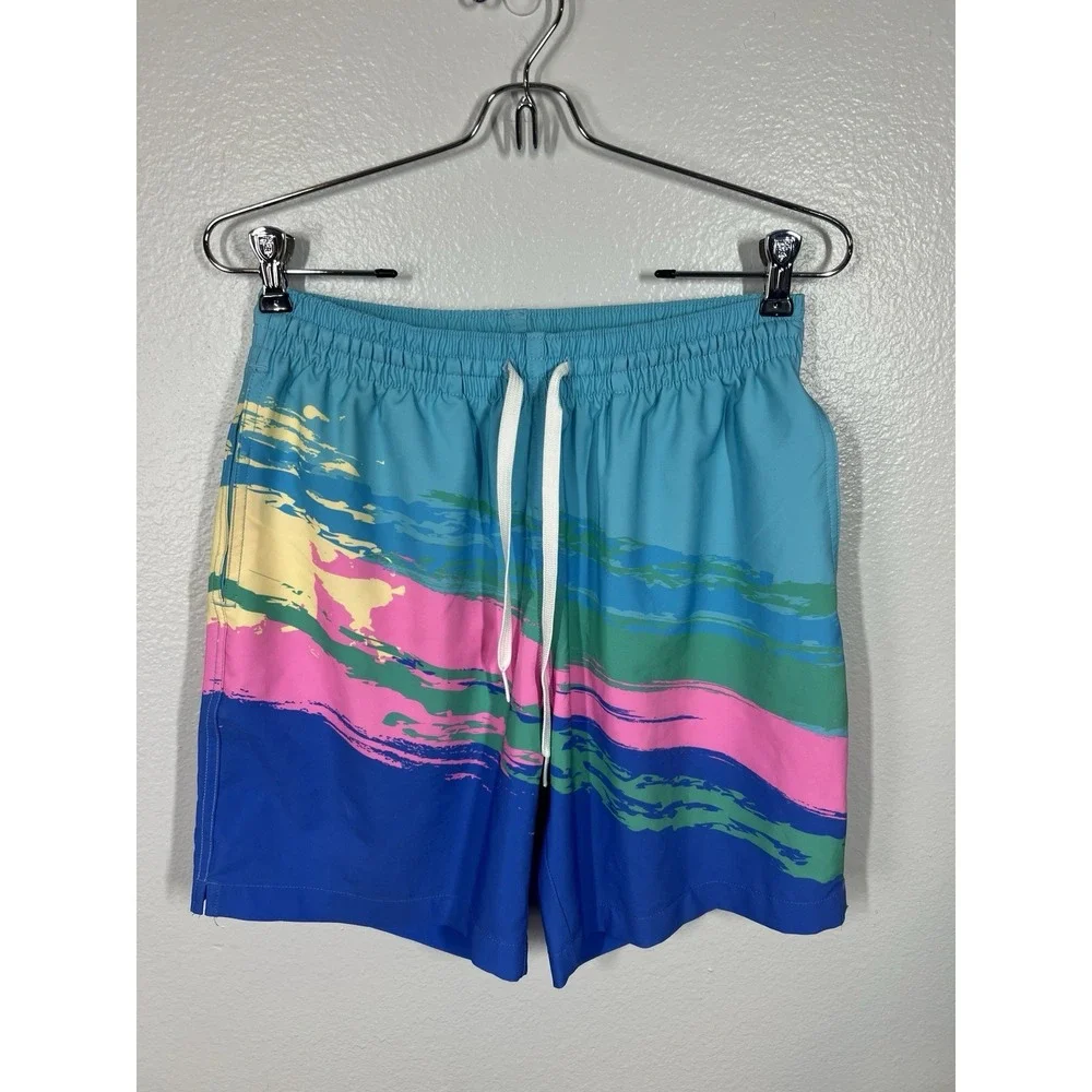 Chubbies Shorts Men's‎ Small Swim Trunks The Day Rockets 7
